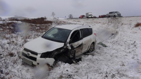 Три человека пострадали в столкновении Hyundai Accent и Toyota RAV 4 в Скопинском районе 1_6534